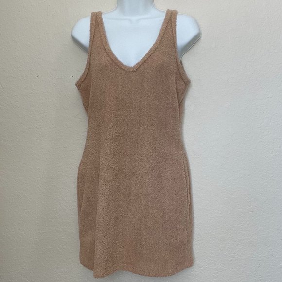 Furry Mini Dress - Picture 1 of 4